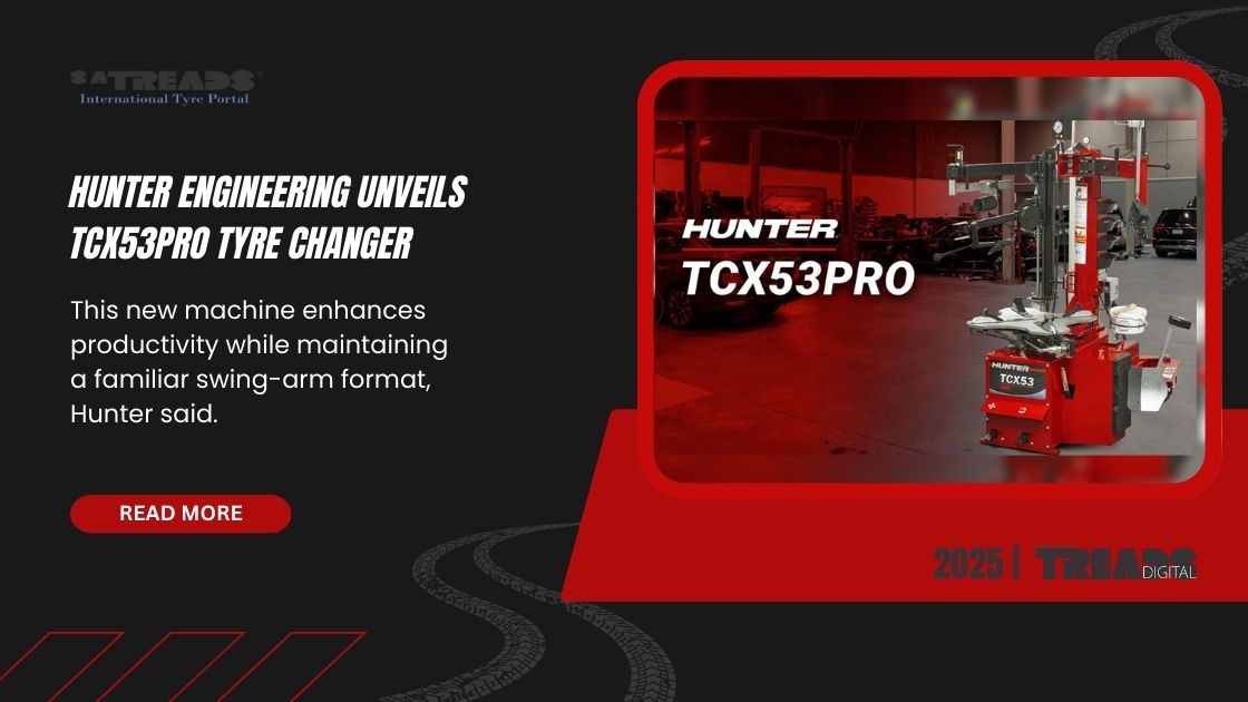 Hunter Engineering Unveils TCX53Pro Tyre Changer